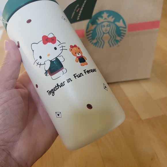 Hello Kitty x Starbucks 50th Anniversary Tumbler Stainless Steel - Picture 7 of 8
